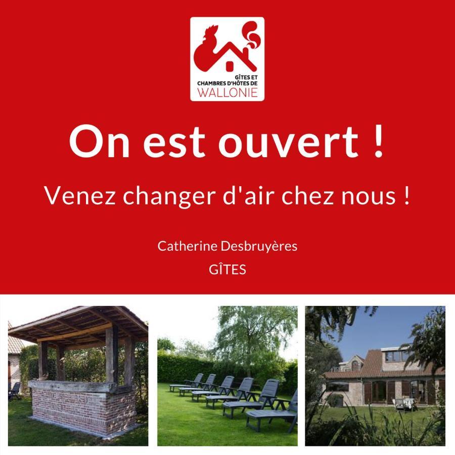 Villa Au détour du Trieu à Estaimbourg Extérieur photo